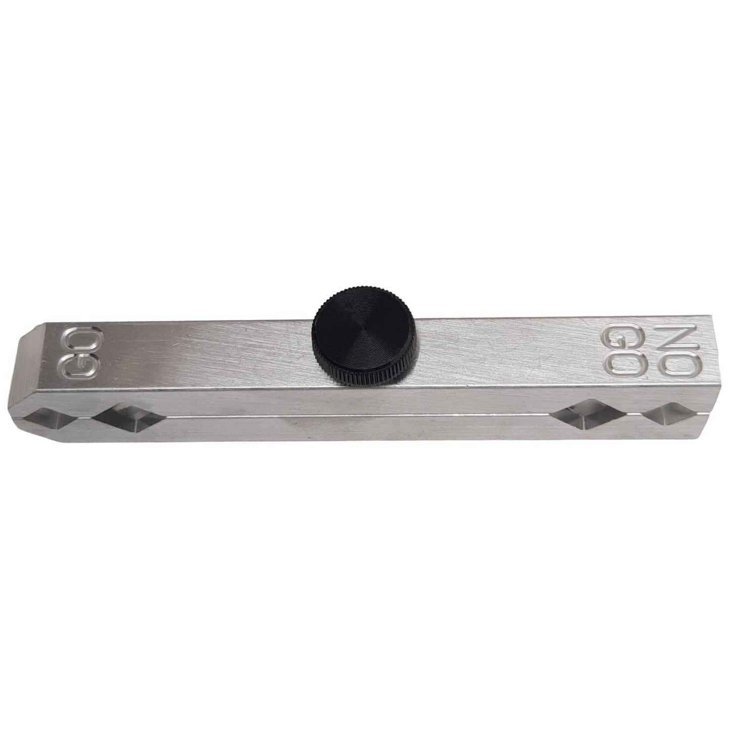 New AMPG Z2800 Accurate Aluminum Pin Gage Handle, Hold Up To 1/32in-1/2in, GO/NO GO