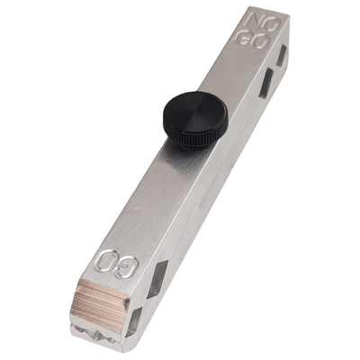 New AMPG Z2800 Accurate Aluminum Pin Gage Handle, Hold Up To 1/32in-1/2in, GO/NO GO