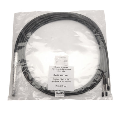 New Excelitas 806-00034 OmniCure Quad UV Fiber Light Guide 4 x ø3mm x 2000mm D-Style