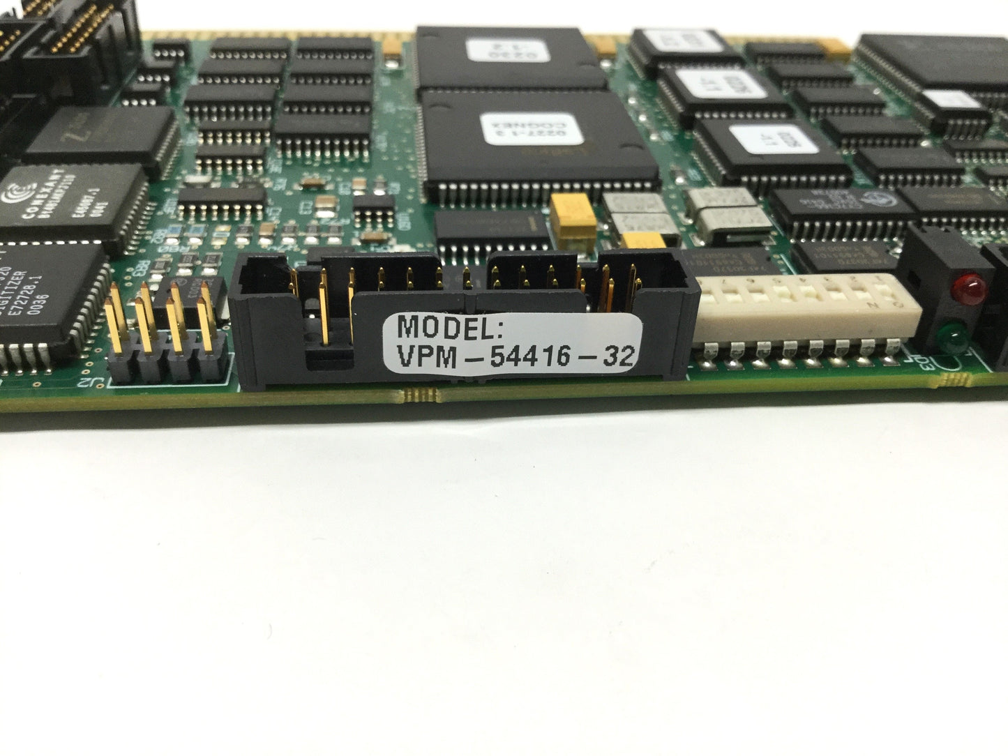 Used Cognex VPM-54416-32 Frame Grabber Card ISA 2x 12-Pin Hirose Cameras DB9 Monitor