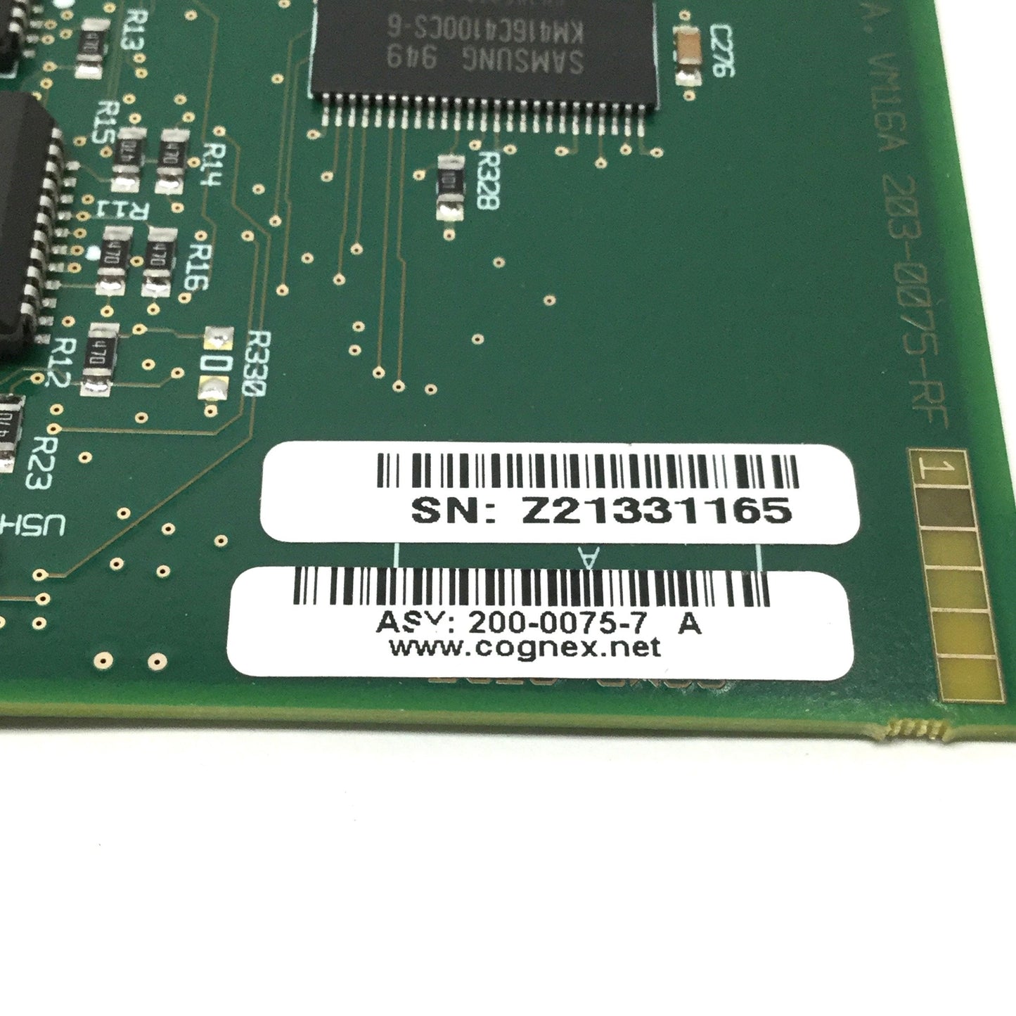 Used Cognex VPM-54416-32 Frame Grabber Card ISA 2x 12-Pin Hirose Cameras DB9 Monitor