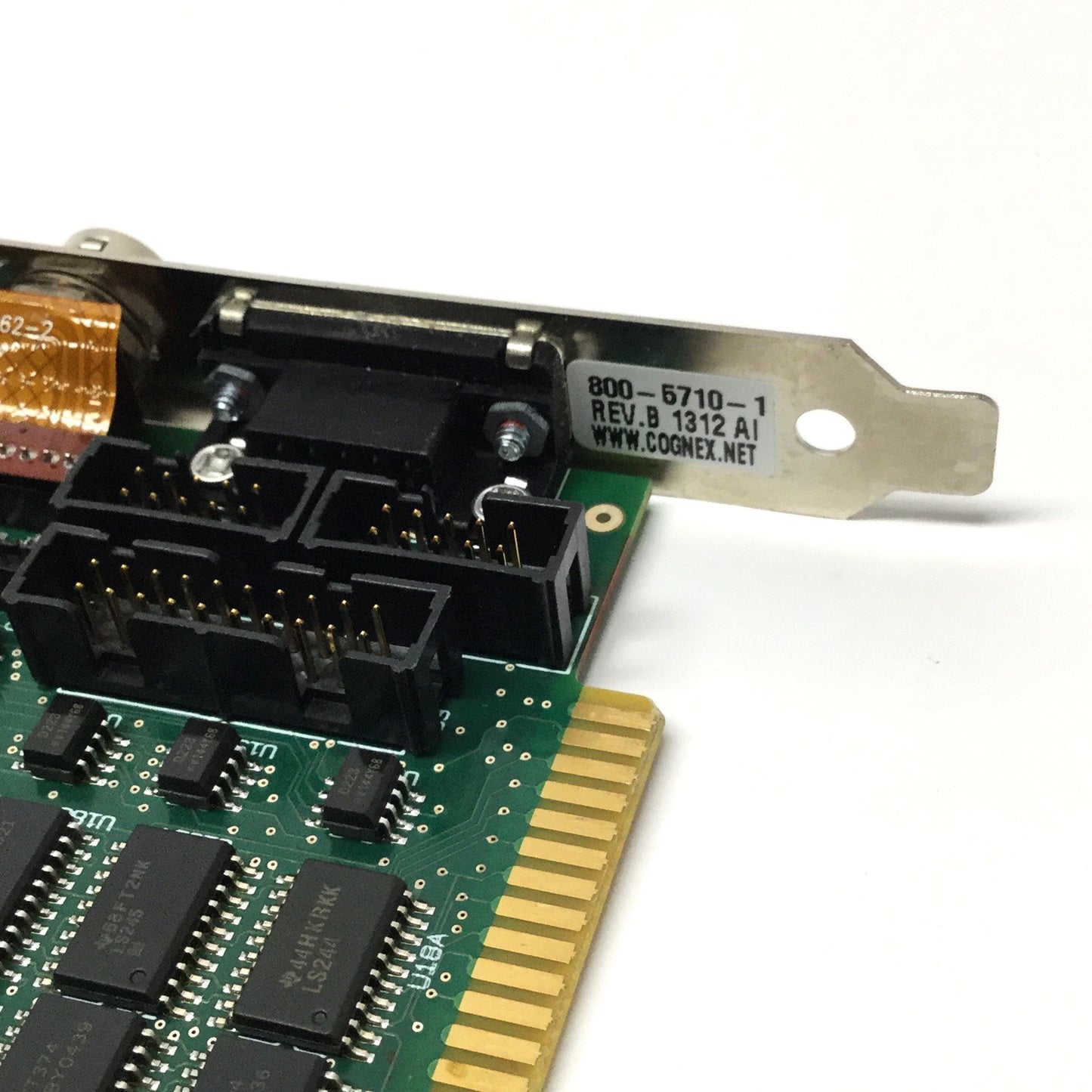 Used Cognex VPM-54416-32 Frame Grabber Card ISA 2x 12-Pin Hirose Cameras DB9 Monitor