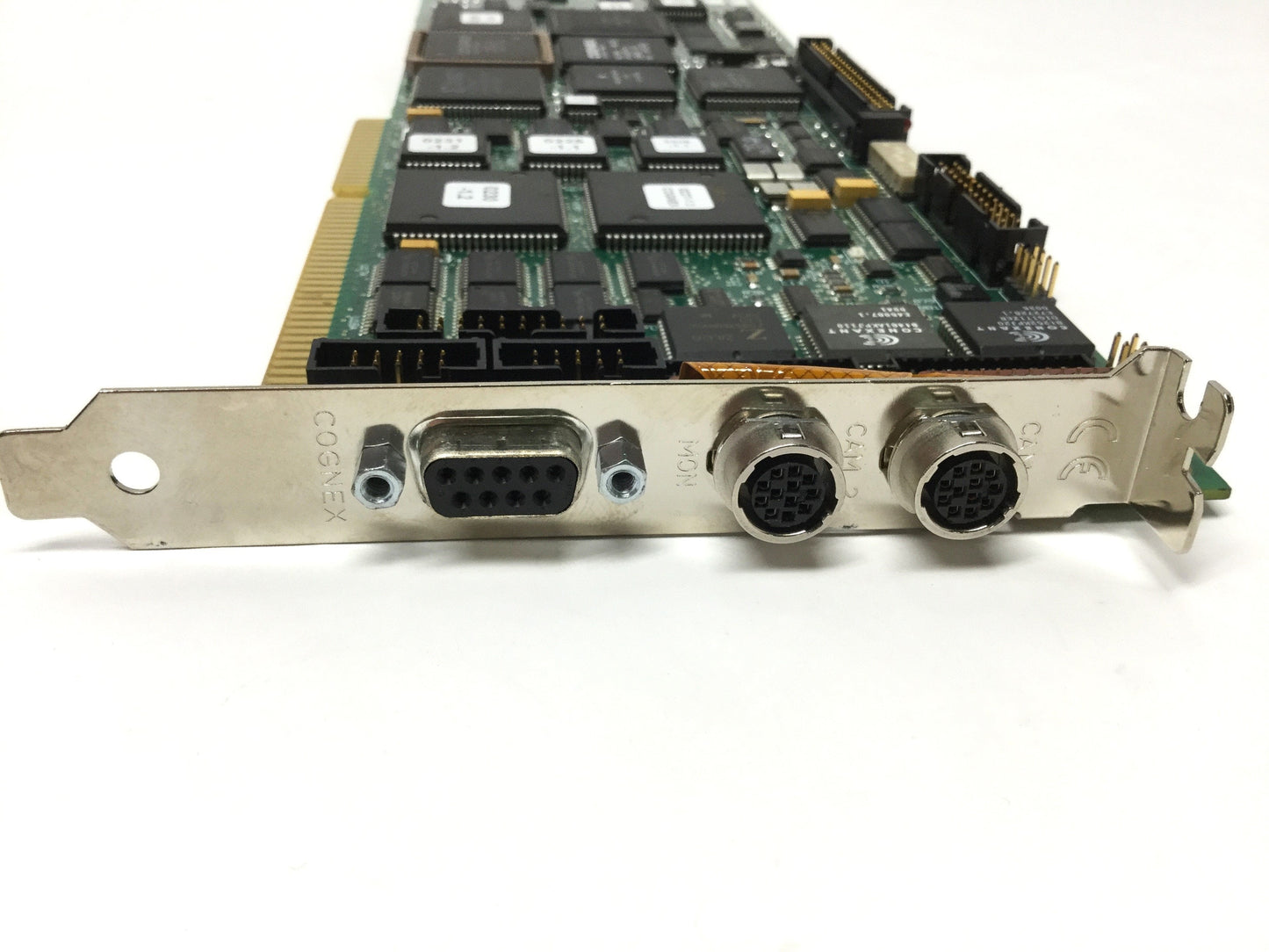 Used Cognex VPM-54416-32 Frame Grabber Card ISA 2x 12-Pin Hirose Cameras DB9 Monitor