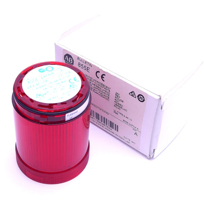 New Allen Bradley 855E-24FN4 Red Flashing Incandescent Module, ø50mm, 24V AC/DC