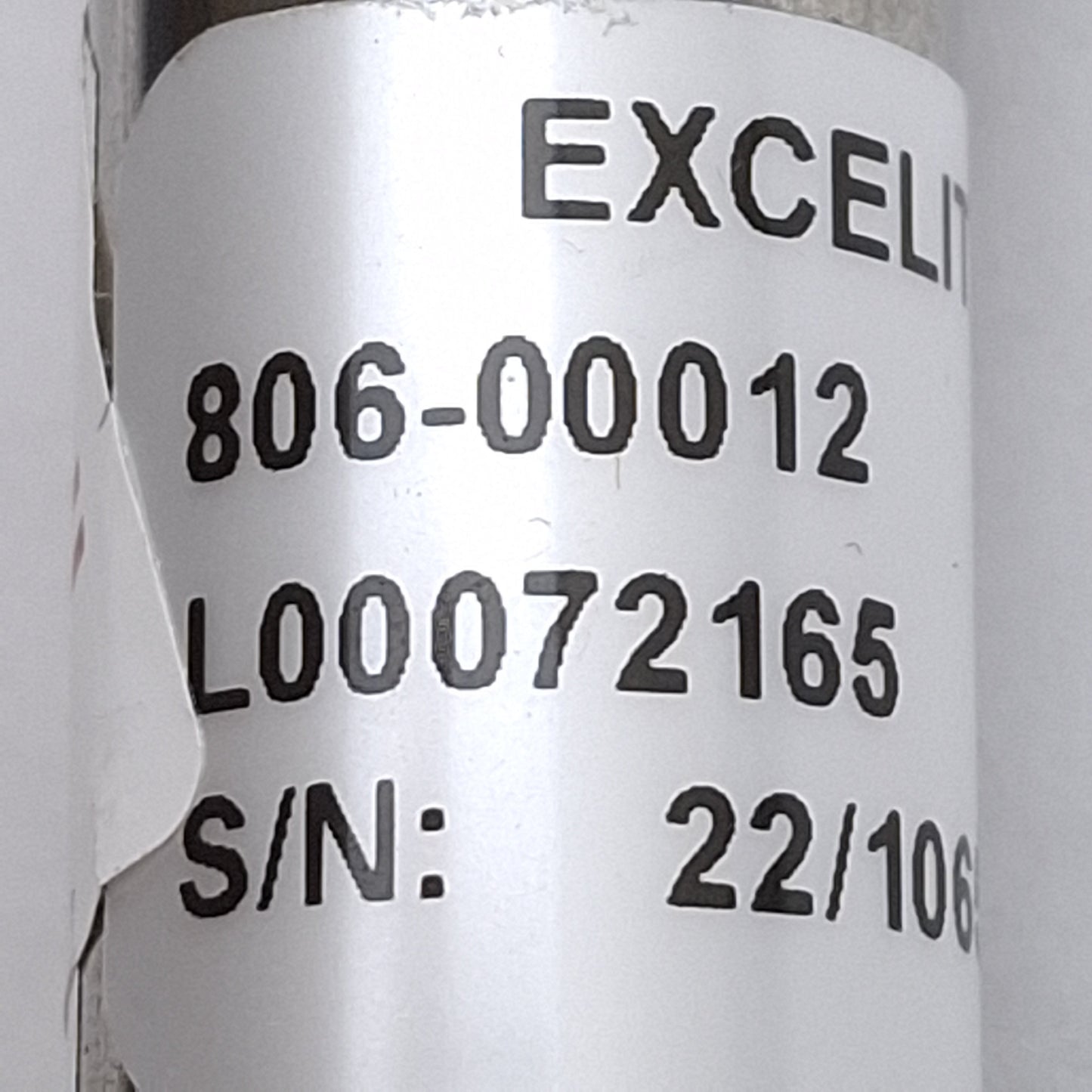 Used Excelitas 806-00012 OmniCure UV Fiber Optic Light Guide, ø3mm x 1000mm, D-Style