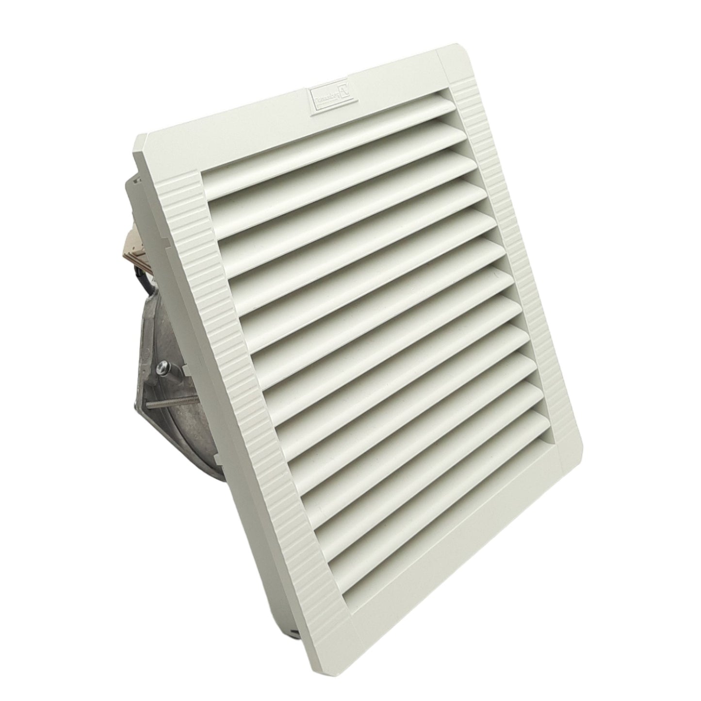 New – Open box Pfannenberg PF 43000 Filter Fan Assembly, 230VAC, 252 x 252 x 113mm, G4 Filter
