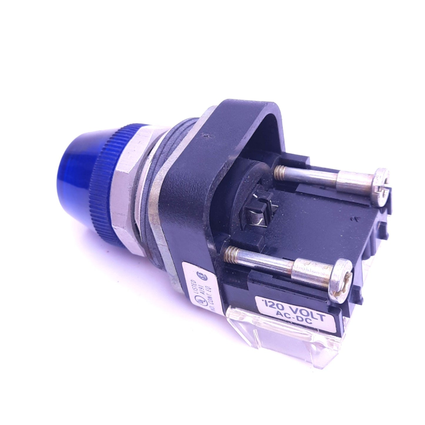 Used Allen Bradley 800T-Q10 Blue Indicator Pilot Light, ø30mm, 120V AC/DC Lamp