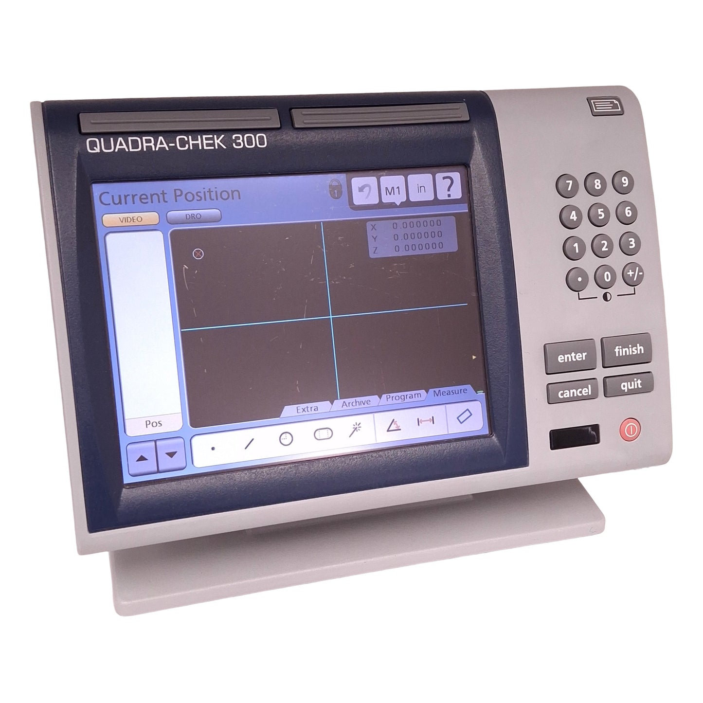 Used Metronics QC323-RSF9-VED-IA Quadra-Chek 300 Digital Readout System, 85-264VAC