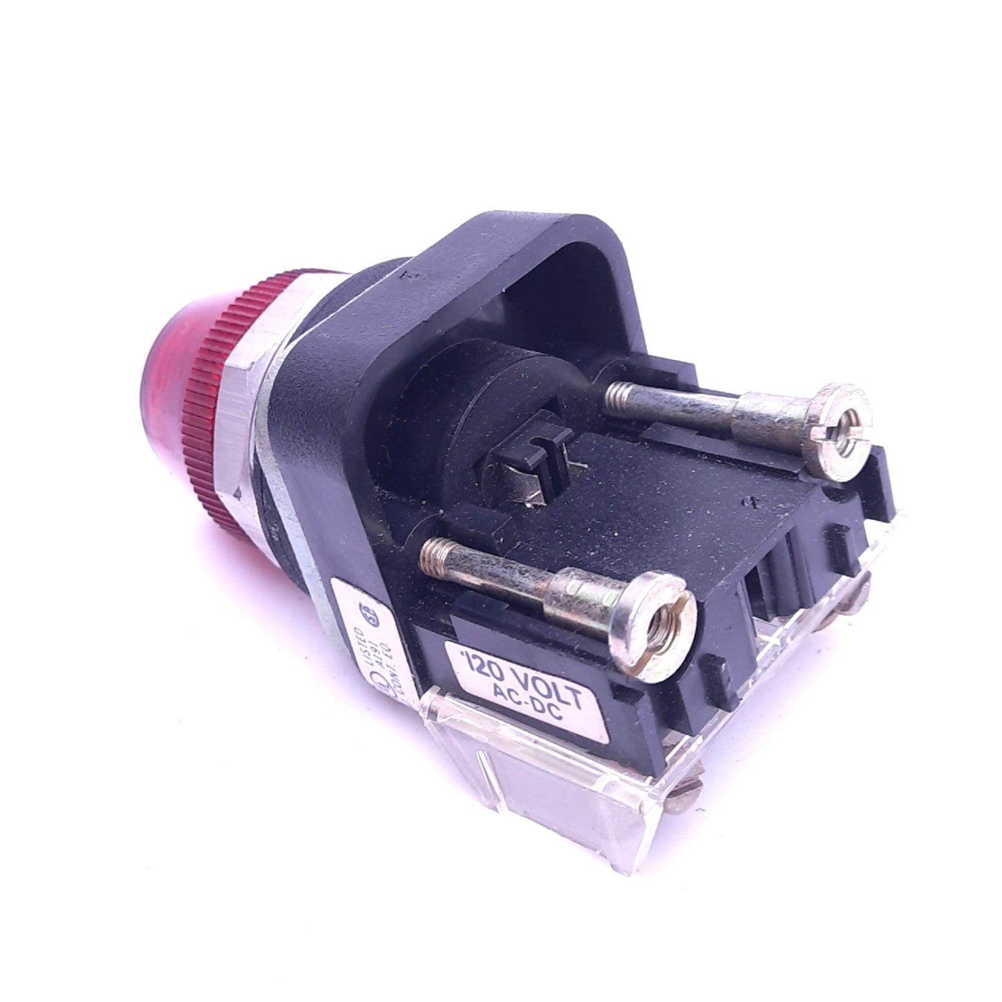 Used Allen Bradley 800T-Q10R Red Indicator Pilot Light, ø30mm, 120V AC/DC Lamp
