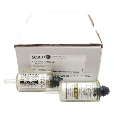 New Simco 5050696 TopGun 3 Filter Nozzle Replacement Kit, 100psig Max, 125°F Max