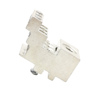 Used Eaton Bussman 16371-3 Power Distribution Block Lug, 1x6 Line x Load, 600V 310A