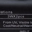 Used AmScope 3WX2pcs Dual-Gooseneck Adjustable Light Source, 6500K White, 100-240VAC