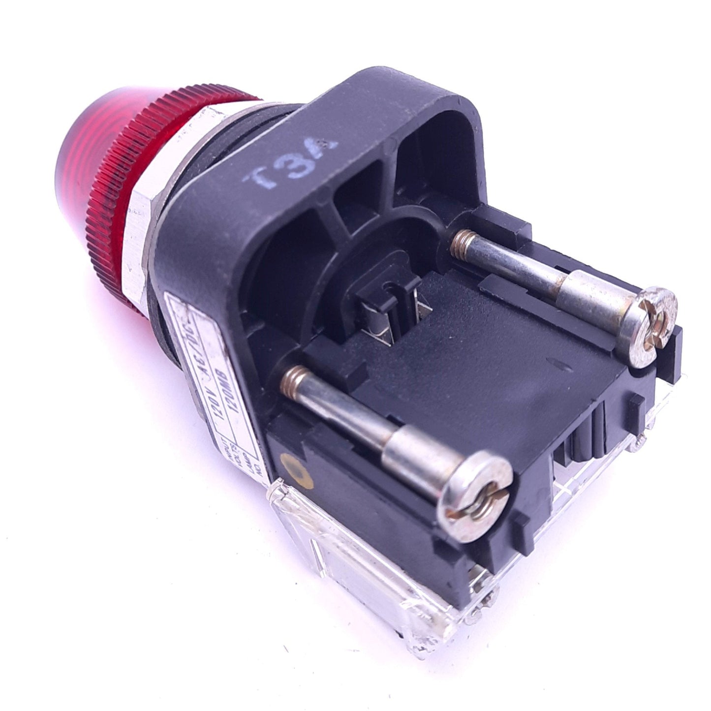 Used Allen Bradley 800T-Q10 T Red Indicator Pilot Light, ø30mm, 120V AC/DC Lamp