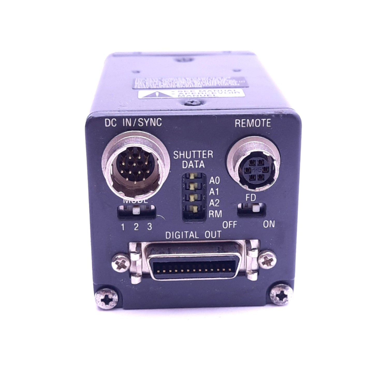 Used Hitachi KP-F100B Digital CCD Camera, 1392x1040, 15/60fps, 12VDC 320mA, RS-232C