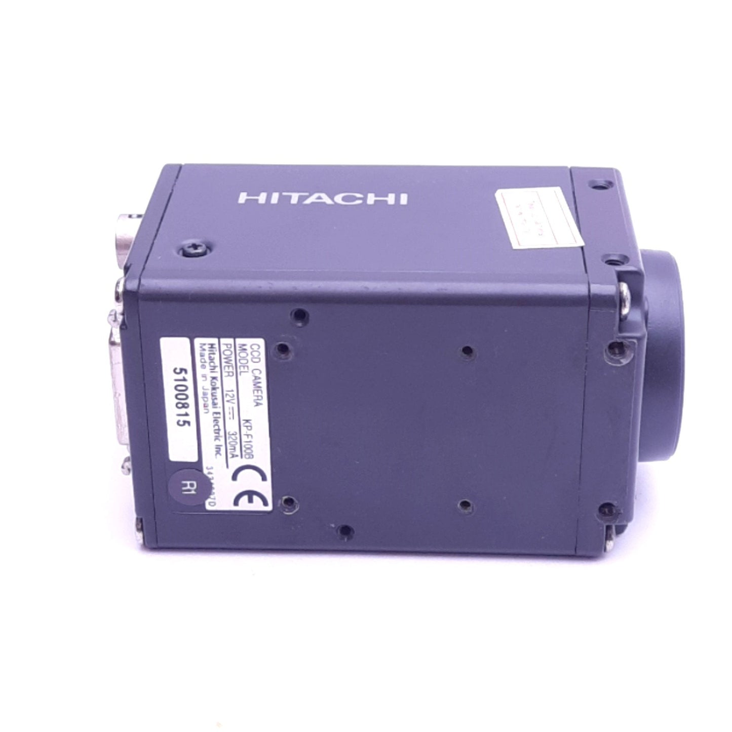 Used Hitachi KP-F100B Digital CCD Camera, 1392x1040, 15/60fps, 12VDC 320mA, RS-232C