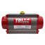 Used Triac 2R200SR Pneumatic Spring Return Actuator, 100° Rotation, 40-150psi, 1/4NPT