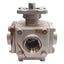 Used A-T Controls 33-TX-150 Multi-Port 33 Series Ball Valve, 800psi Max, 1-1/2" NPT