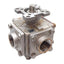 Used A-T Controls 33-TX-150 Multi-Port 33 Series Ball Valve, 800psi Max, 1-1/2" NPT