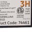 Used General Electric GE332MAX-G-H T8 Electronic Instant Start Ballast, 120-277VAC In