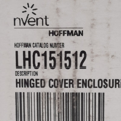 New nVent Hoffman LHC151512 InLine Hinged Enclosure, 150x150x120mm, Bracket Mount