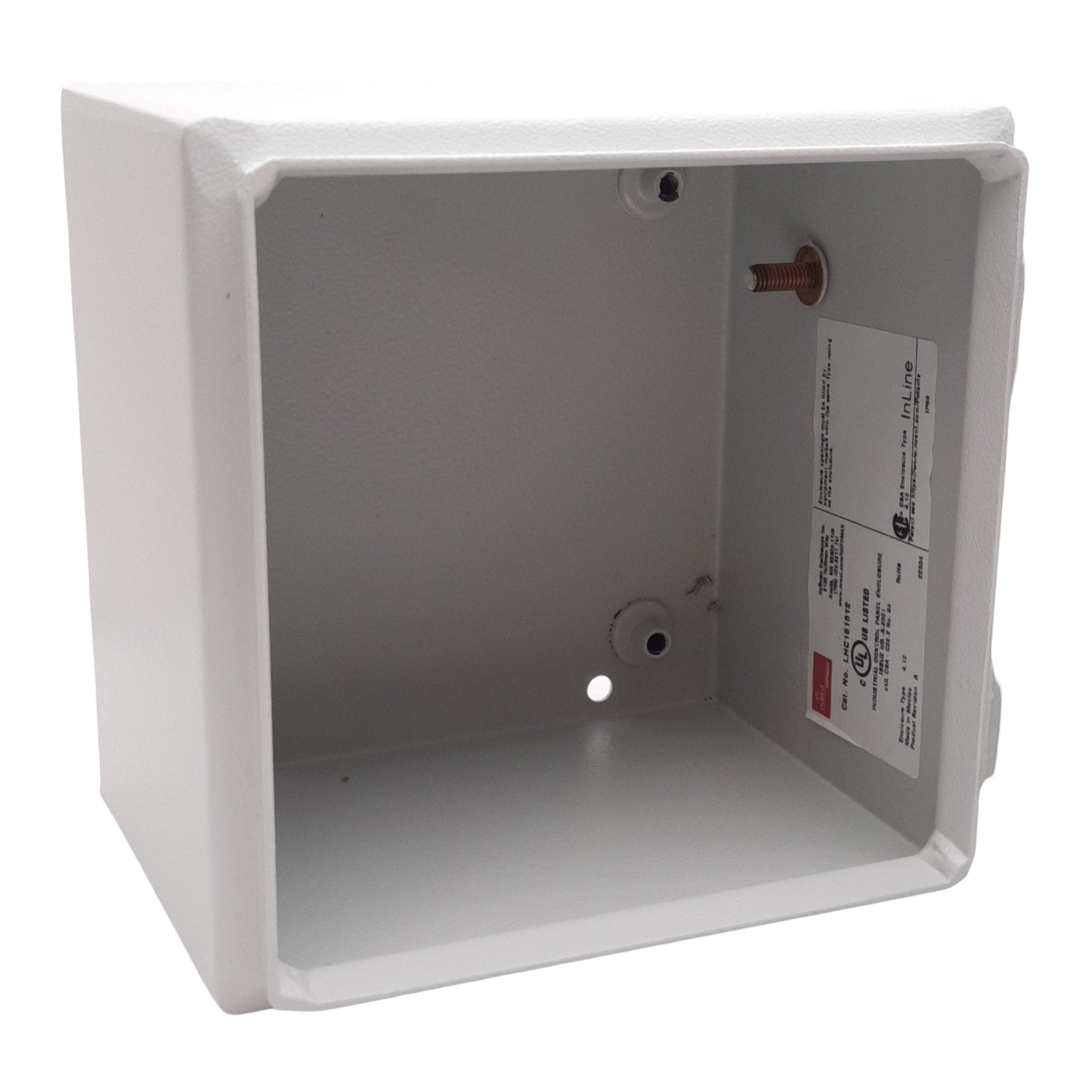 New nVent Hoffman LHC151512 InLine Hinged Enclosure, 150x150x120mm, Bracket Mount