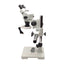 Used AmScope SM-1B Binocular Stereo Microscope w/ Ring Light 7X-45X, 0.5X Barlow