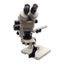 Used AmScope SM-1B Binocular Stereo Microscope w/ Ring Light 7X-45X, 0.5X Barlow