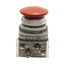 Used Allen Bradley 800T-D Pushbutton Switch, Momentary, 41mm Mushroom, 1NO&1NC, ø30mm