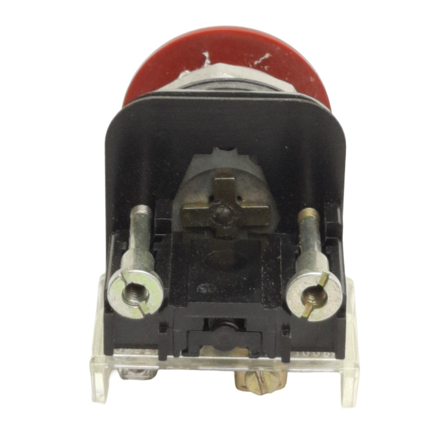 Used Allen Bradley 800T-D Pushbutton Switch, Momentary, 41mm Mushroom, 1NO&1NC, ø30mm