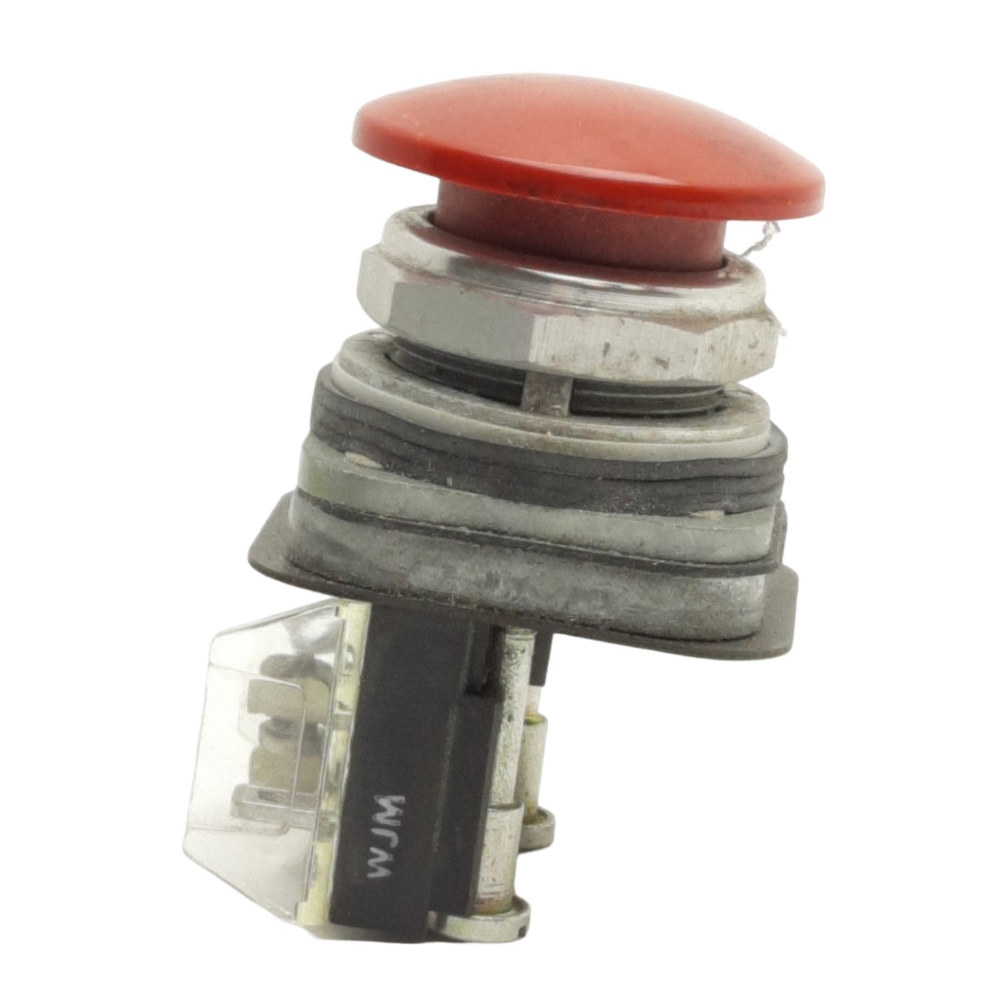 Used Allen Bradley 800T-D Pushbutton Switch, Momentary, 41mm Mushroom, 1NO&1NC, ø30mm