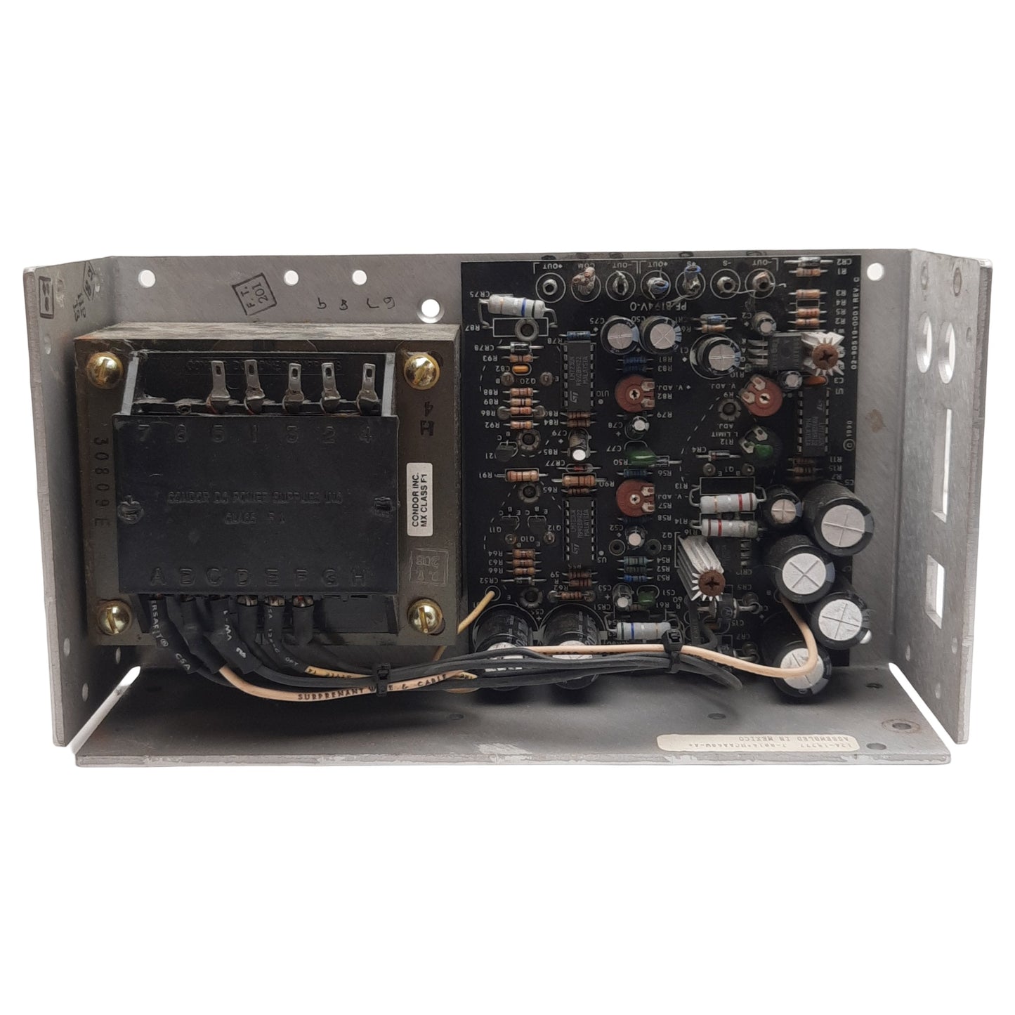 Used Condor HCAA60W-A+ Power Supply, 100-240VAC In, 5VDC, 12-15VDC 1-6A Out