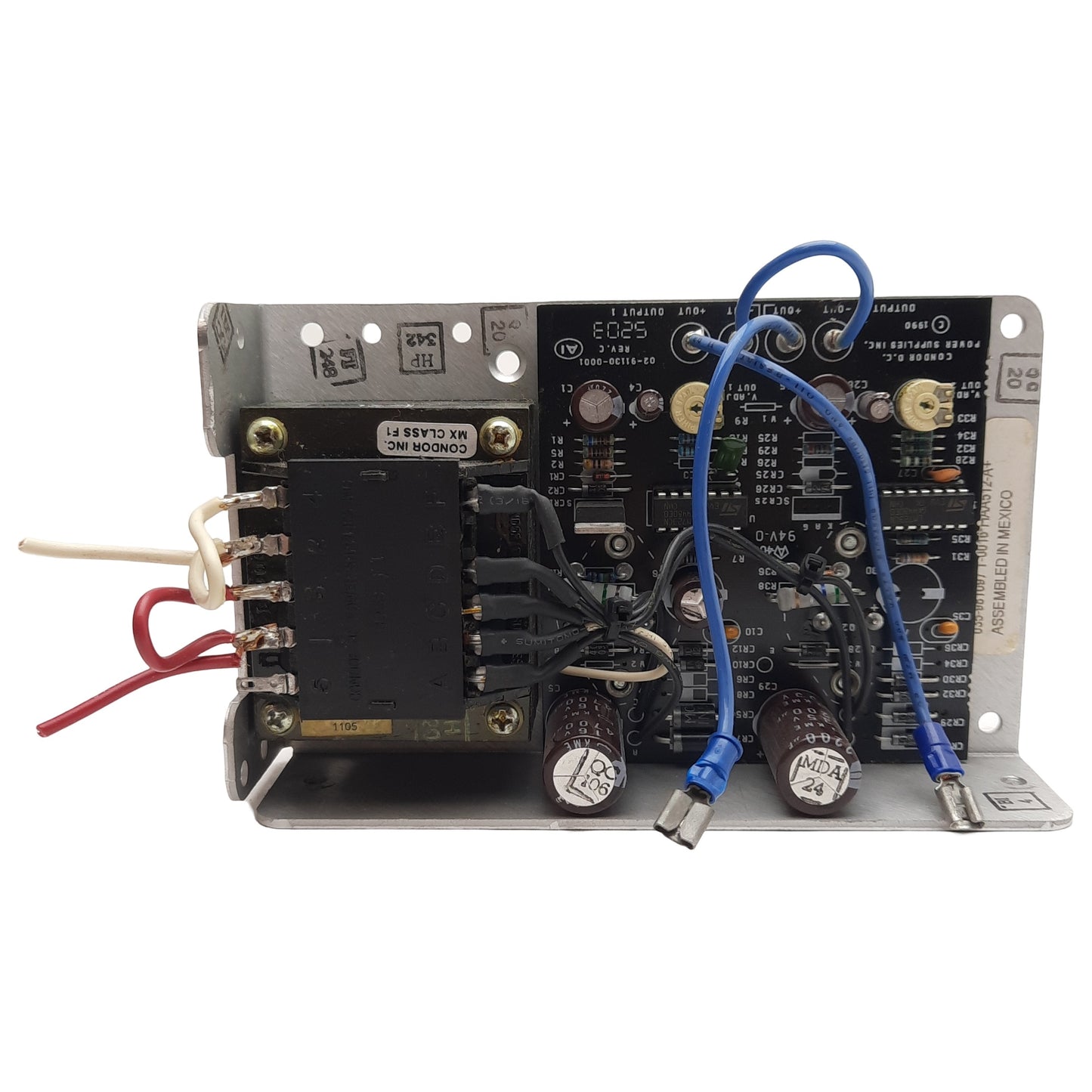 Used Condor HAA512-A+ Power Supply, 100-240VAC In, 5VDC 2A, 9-15VDC 0.5A Out