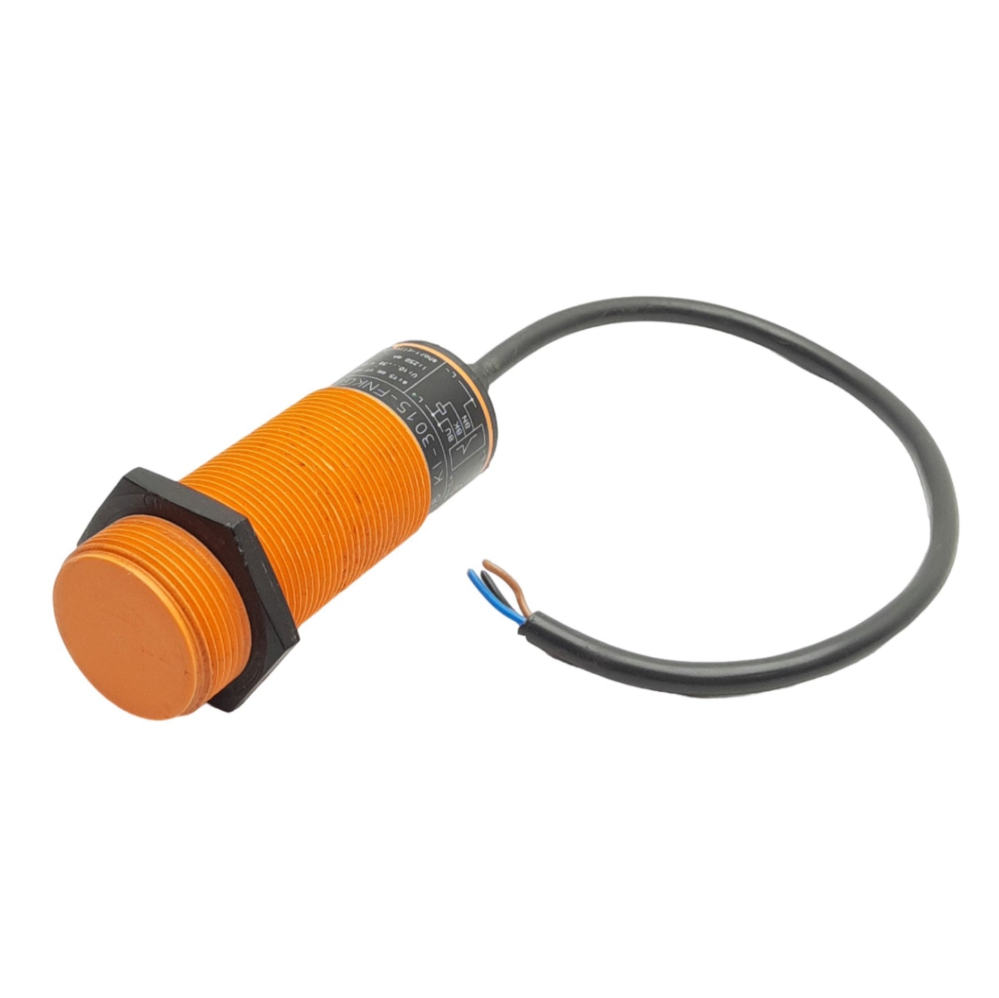 Used IFM KI-3015-FNKG/NI Capacitive Proximity Sensor, Sensing Range: 15mm, 10-36VDC