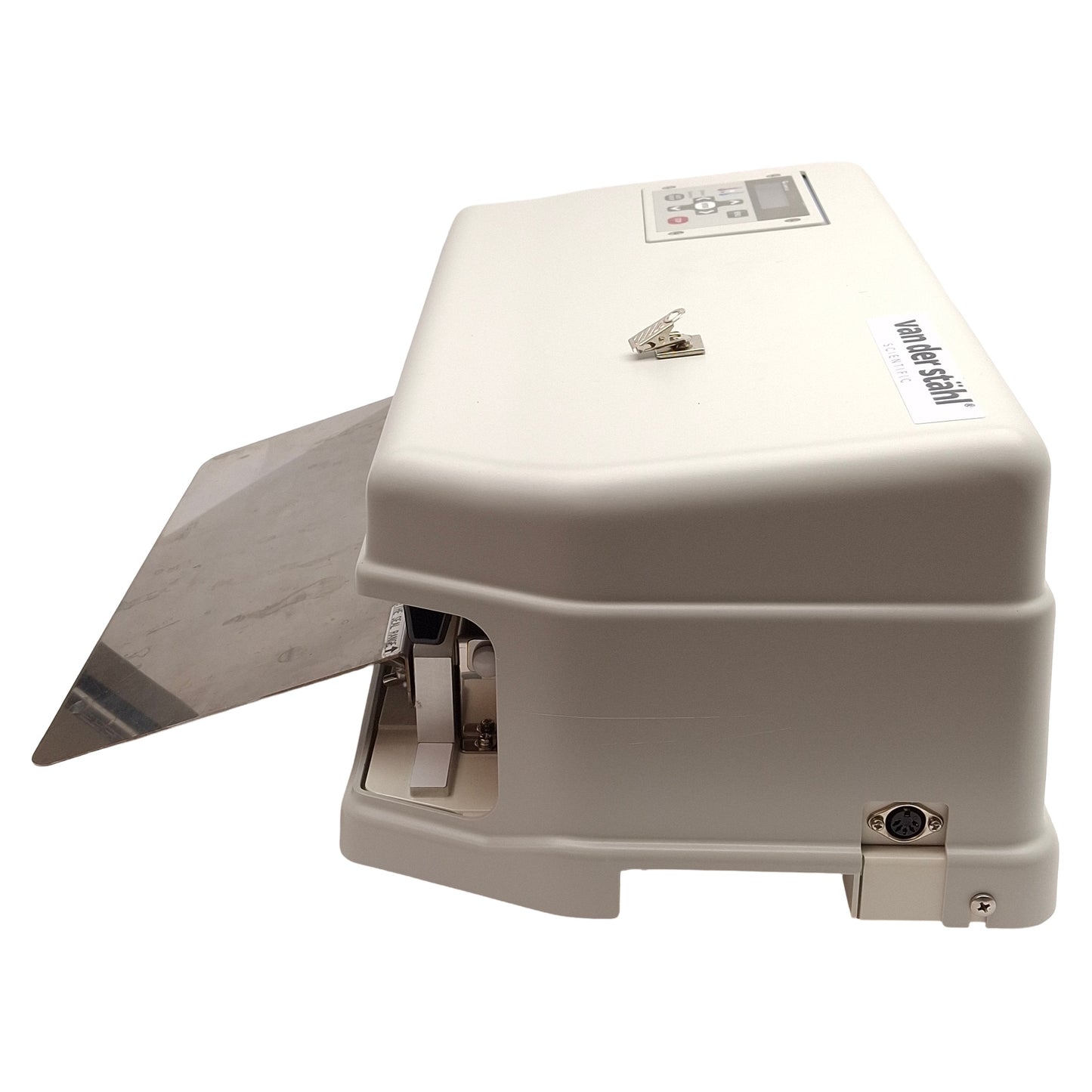 Used Van Der Stahl MS-350-NP Medical Pouch Sealer w/ Switch 140-400°F Seal, 110VAC