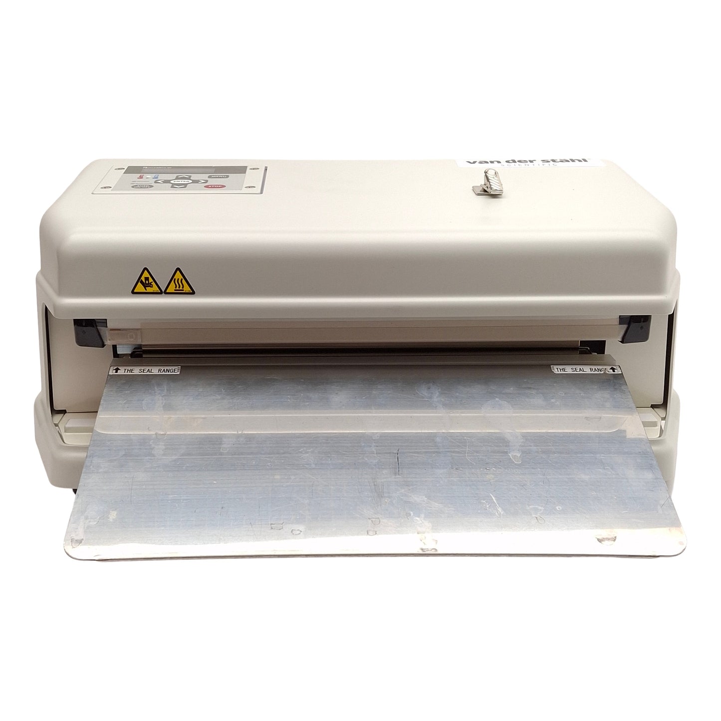 Used Van Der Stahl MS-350-NP Medical Pouch Sealer w/ Switch 140-400°F Seal, 110VAC