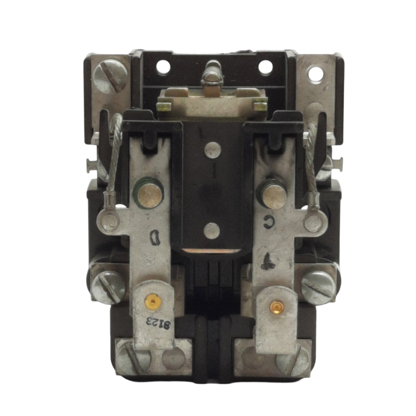 Used Dayton 5X847A General Purpose Relay, DPDT, 40A 300VAC/28VDC Contact, 120VAC Coil