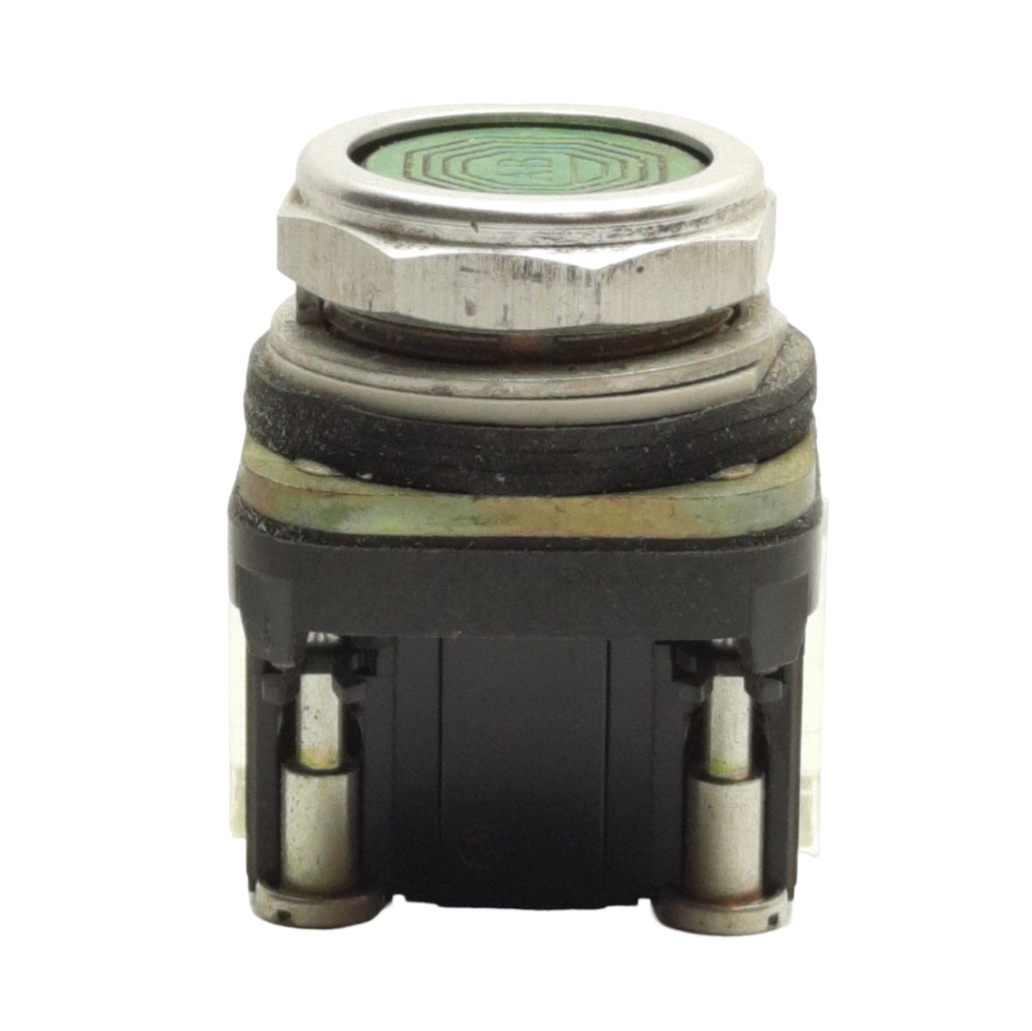 Used Allen Bradley 800T-A1A Pushbutton Switch, 1NO & 1NC, 30mm, Momentary, 600V 10A