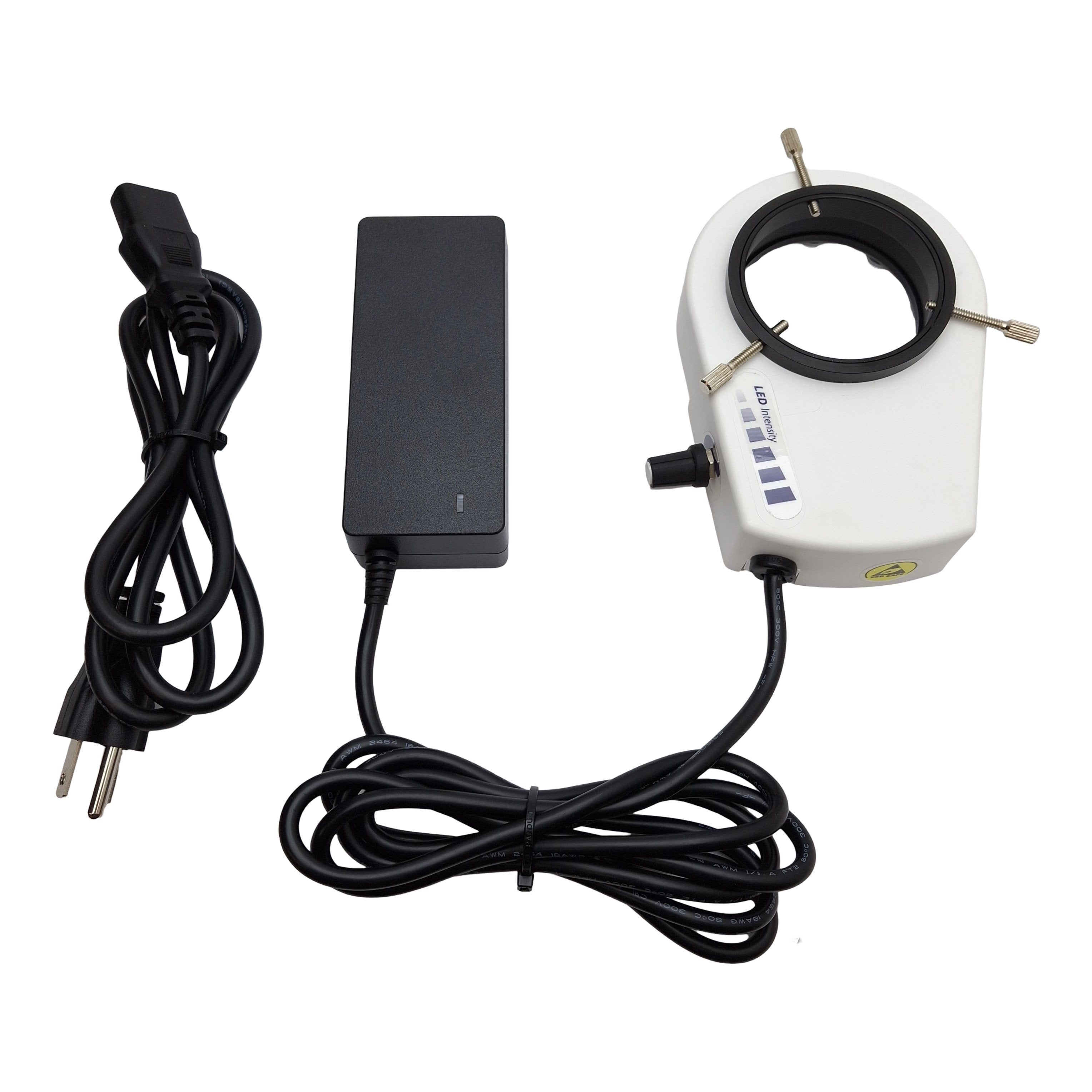 Micro-Lite LV2000 LED Microscope Ring Light, White, ø60mm ID, 100-240V ...