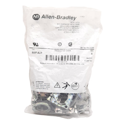 New Lot of 10 Allen Bradley 800F-ALM Metal Latch Coupling Plate, For 800F Series
