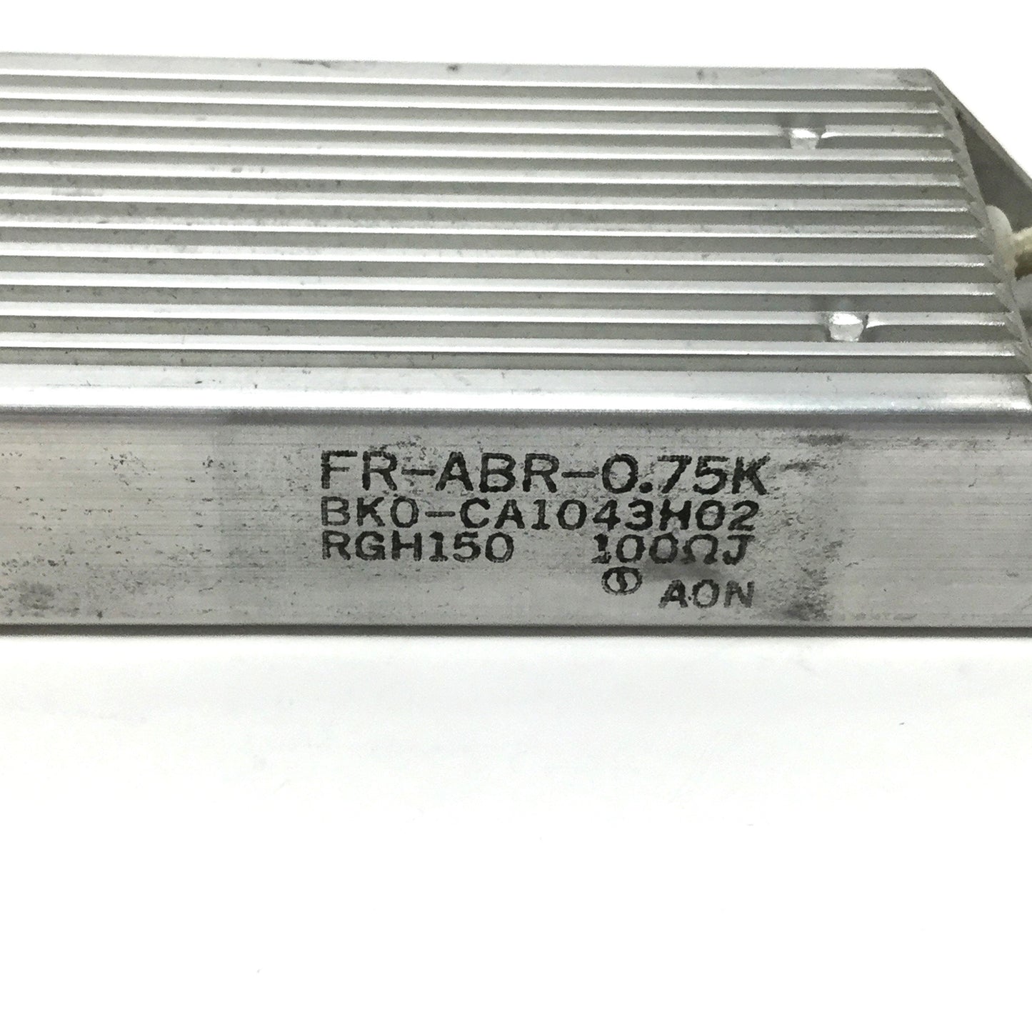 Used Mitsubishi FR-ABR-0.75K External High-Duty Braking Resistor 230VAC, 750W, 100Ohm