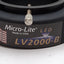 Used Micro-Lite LV2000-B LED Microscope Ring Light, White, ø60mm ID, 100-240VAC