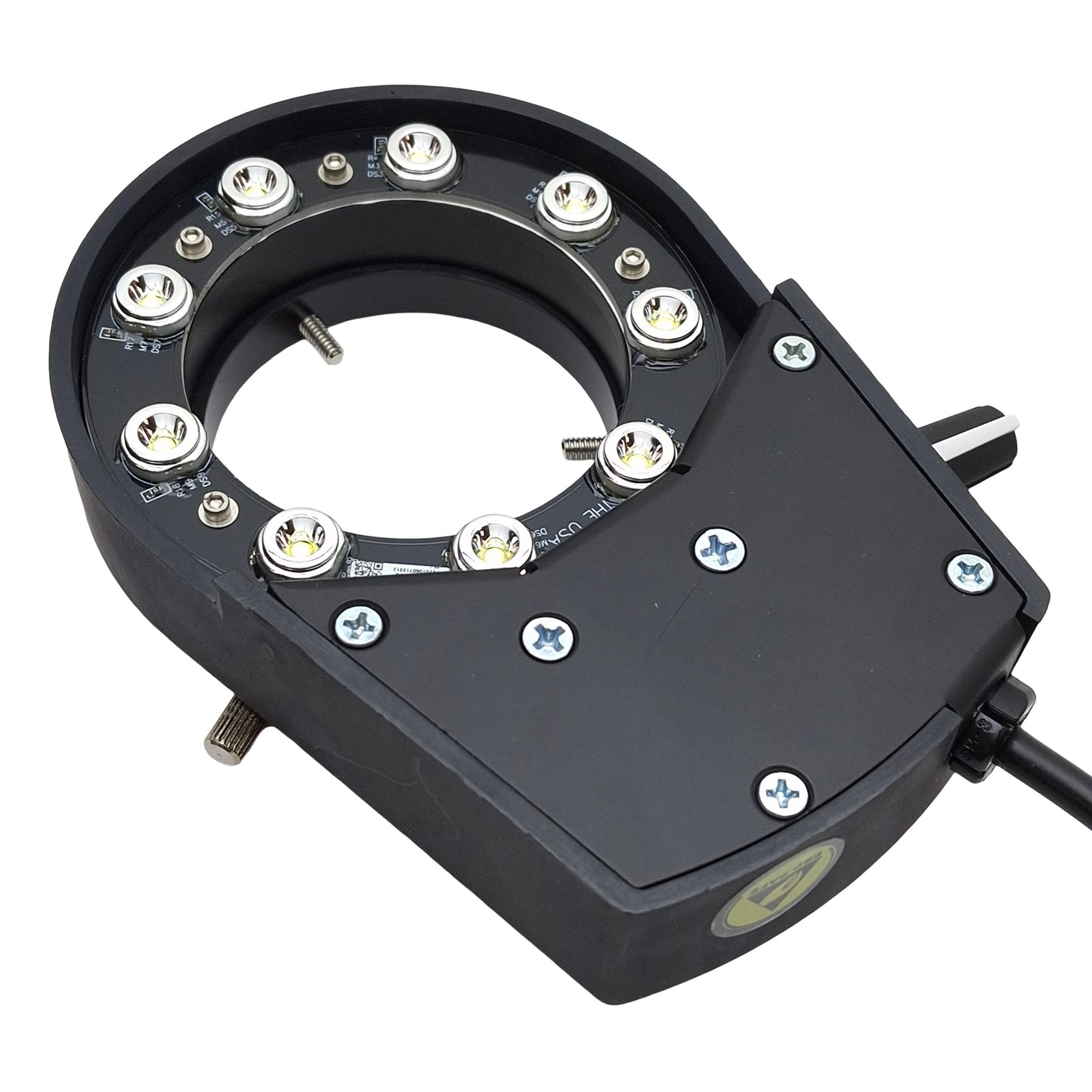 Used Micro-Lite LV2000-B LED Microscope Ring Light, White, ø60mm ID, 100-240VAC