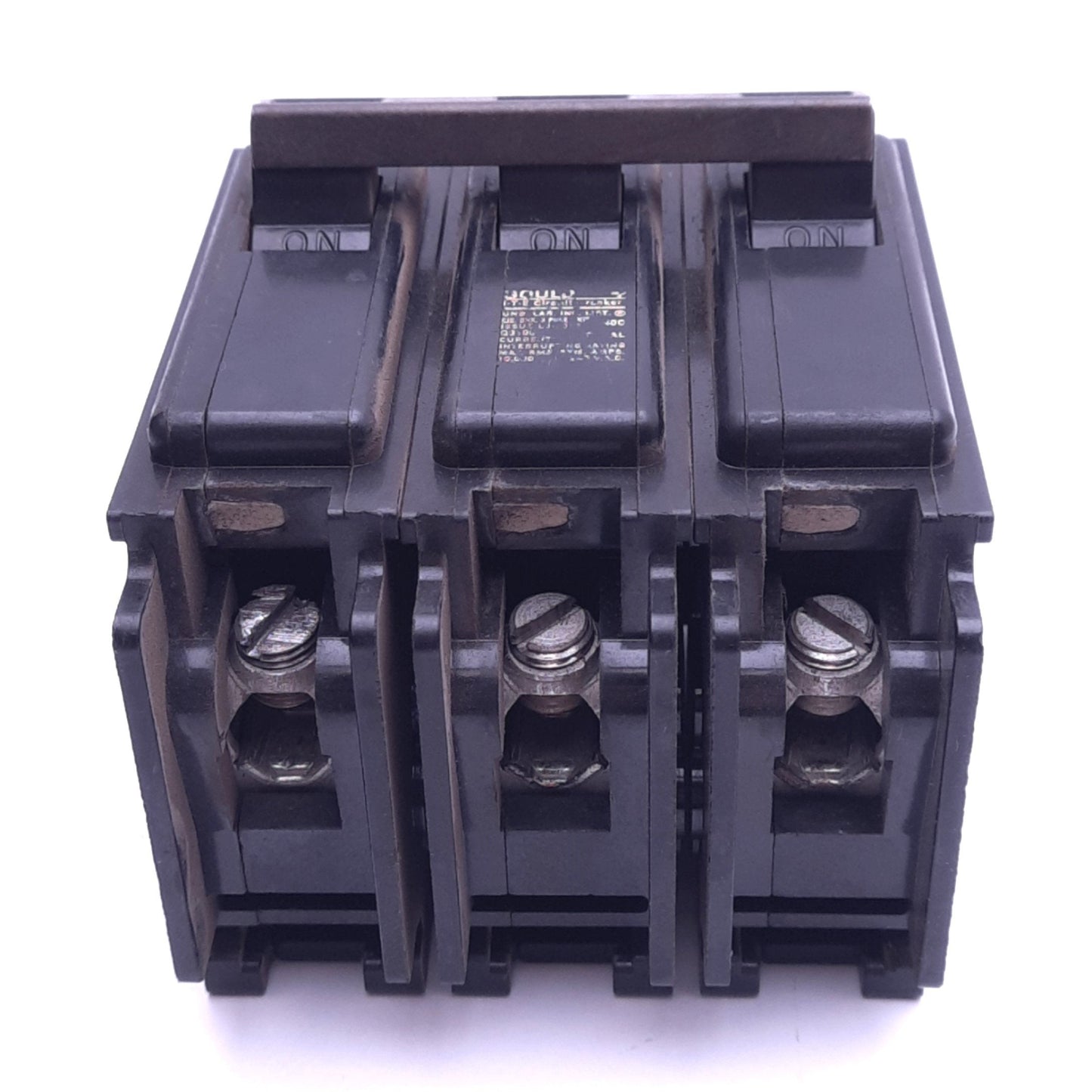 Used Siemens QP3B100 Circuit Breaker, 3-Pole, 100A, 240VAC, Thermal Magnetic