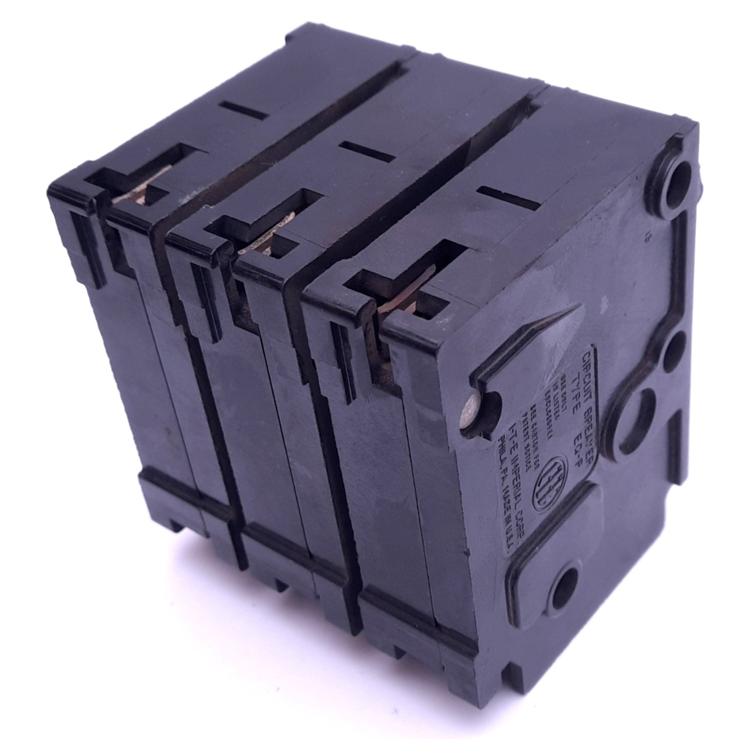 Used Siemens QP3B100 Circuit Breaker, 3-Pole, 100A, 240VAC, Thermal Magnetic