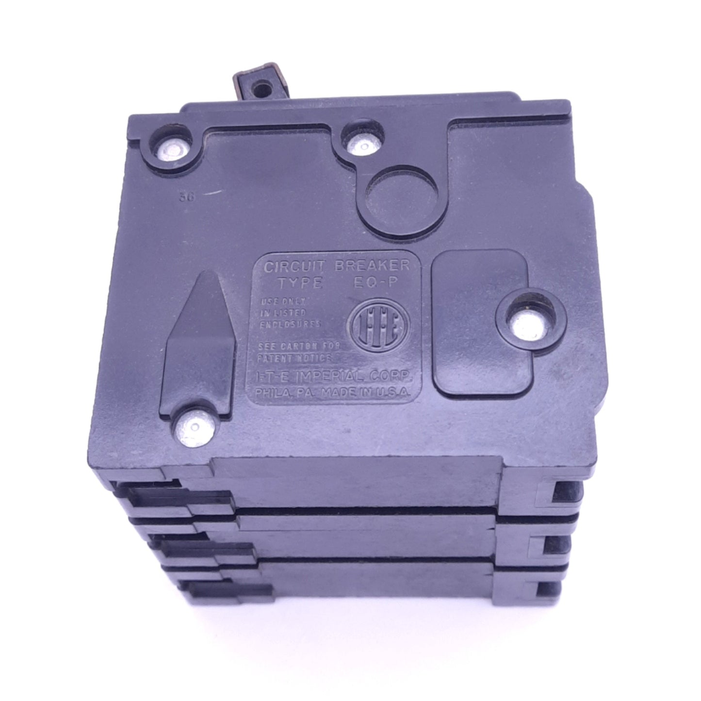 Used Siemens QP3B050 Circuit Breaker, 3-Pole, 50A, 240VAC, Thermal Magnetic