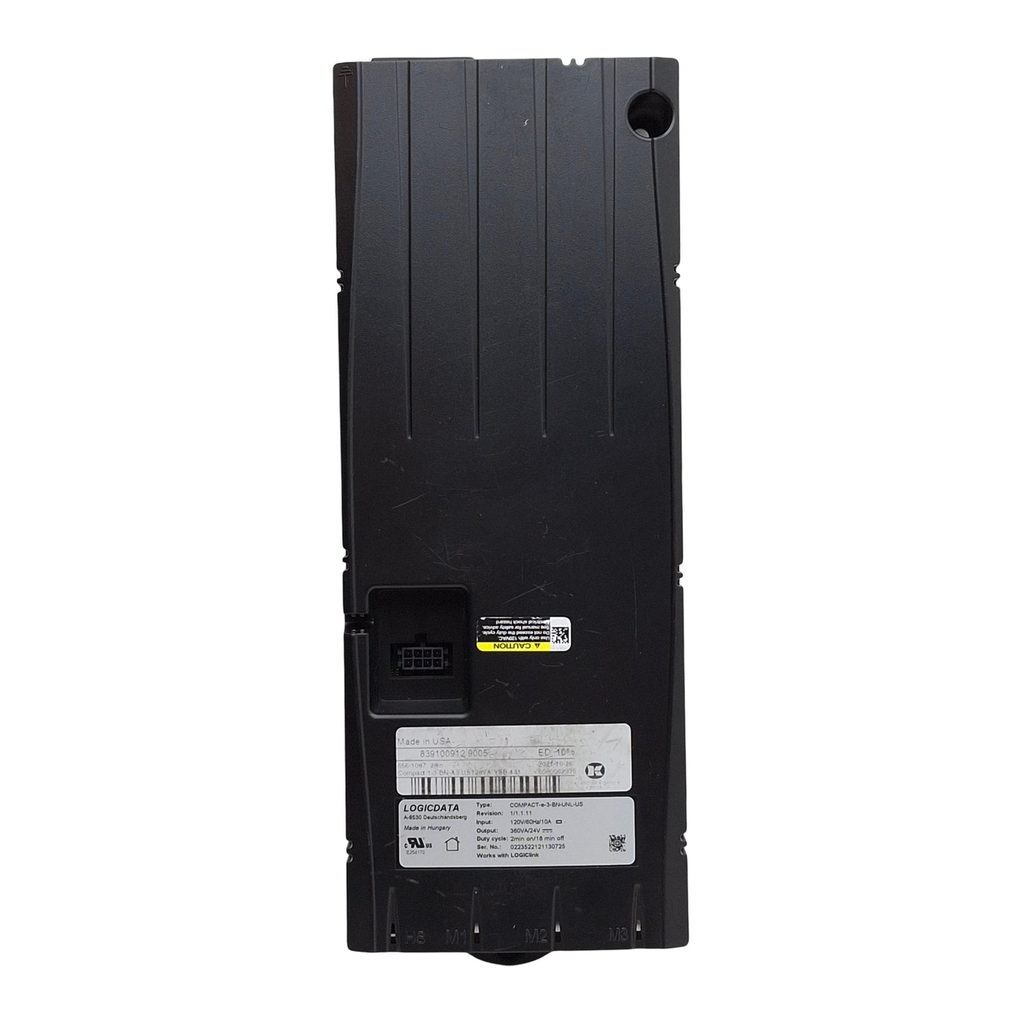 Used LOGICDATA COMPACT-e-3-BN-UNL-US Control Unit For Height-Adjustable Desk, 120VAC