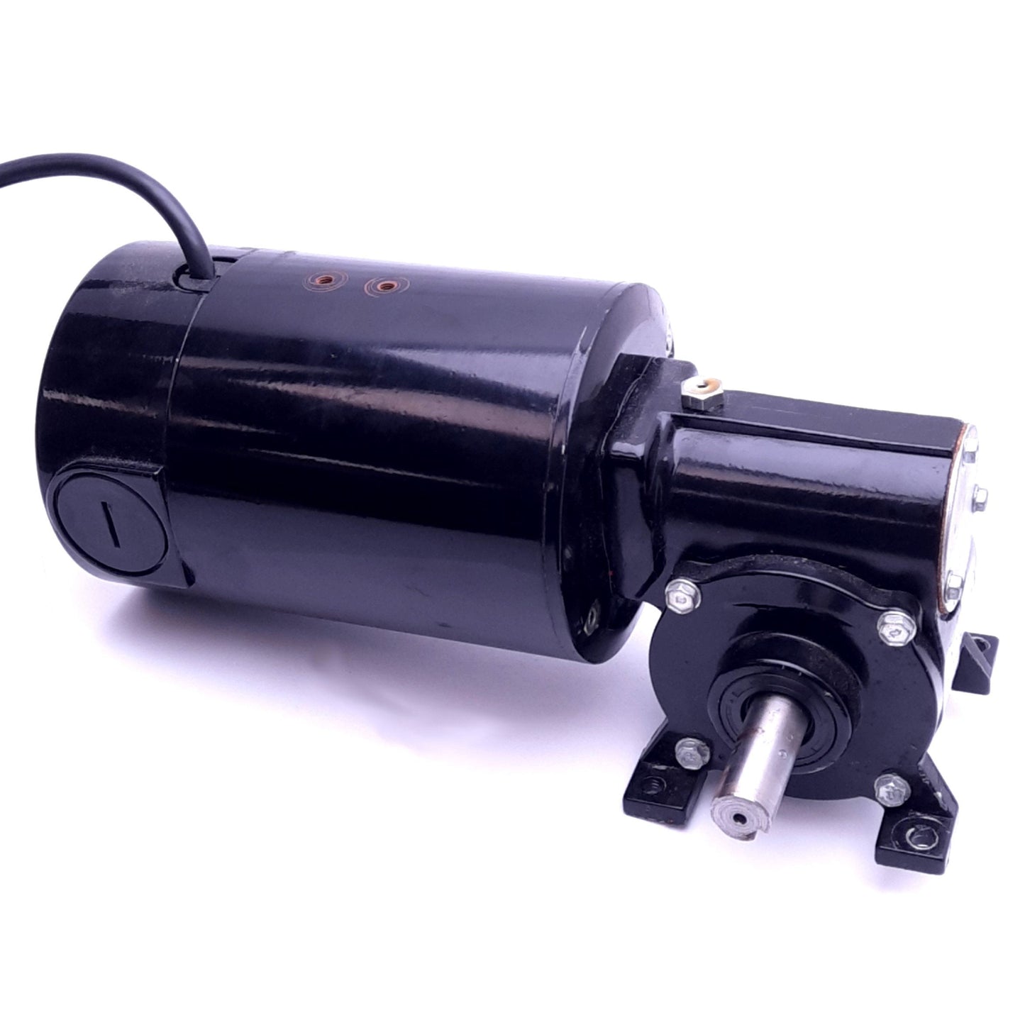 Used Bodine 42D5BEPM-5N Gear Motor, 40:1, 1/4hp, 62rpm, 79lb-in, 130VDC 1.8A