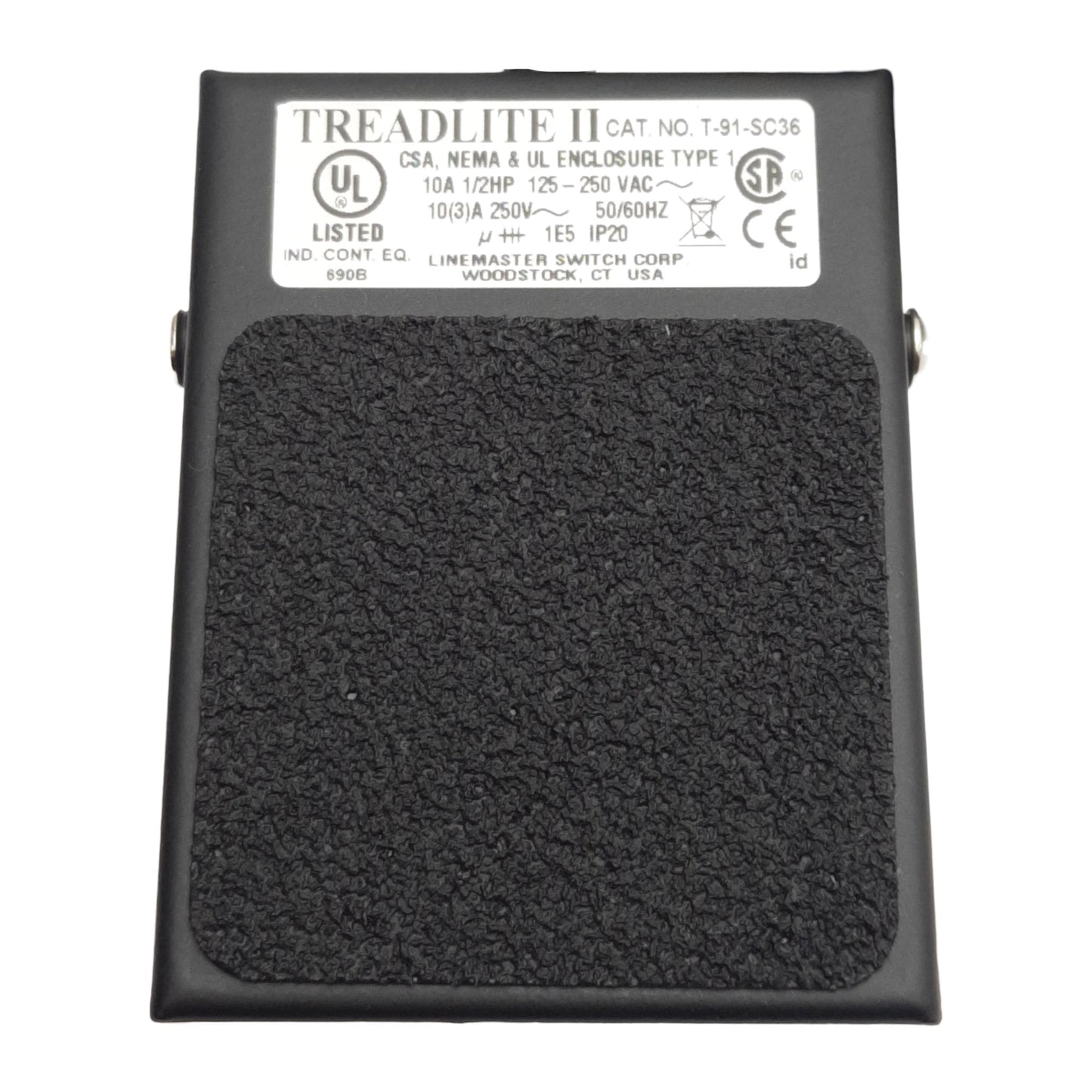 New Linemaster T-91-SC36 Treadlite II Momentary Foot Pedal For Beahm Hot Air System