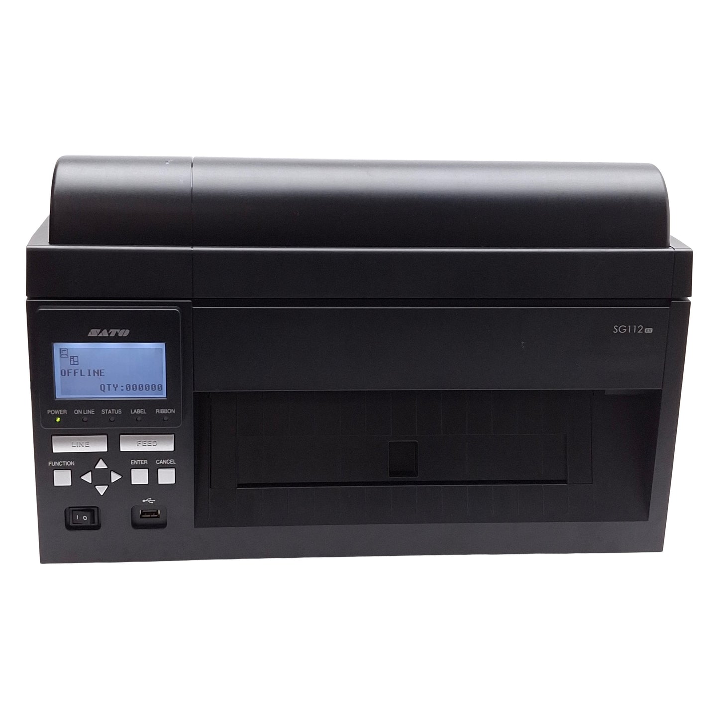 Used SATO SG112-ex Large Format Industrial Thermal Printer, 10.5" Print Width, 305dpi