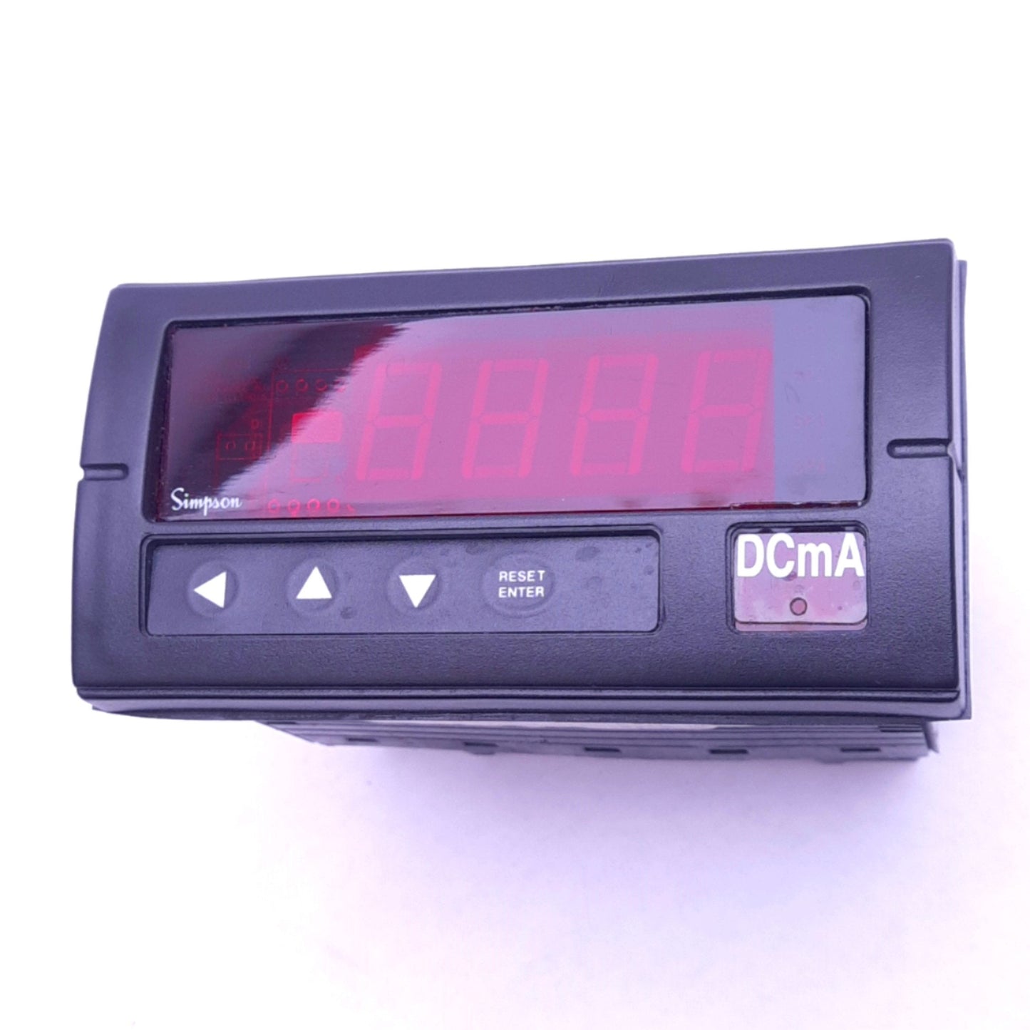 Used Simpson H335-1-24-0-0-0 Digital Panel Meter, 120VAC/9-36VDC, 1/8 DIN Panel
